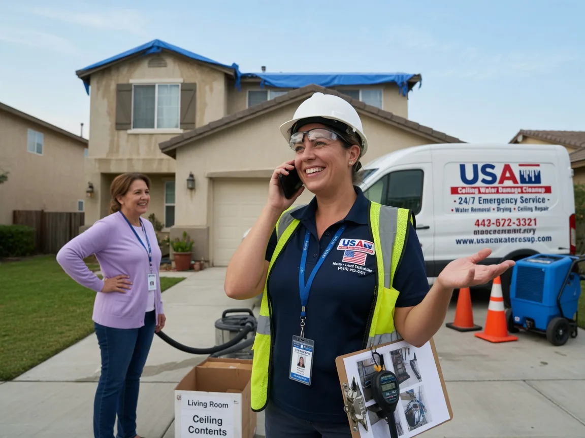 Ceiling Water Damage Restoration Walnut, IL FAQs